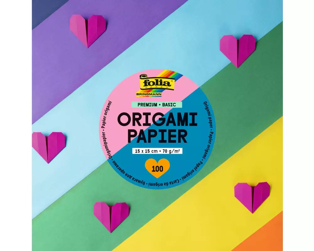 Folia Faltblätter 15 x 15 cm