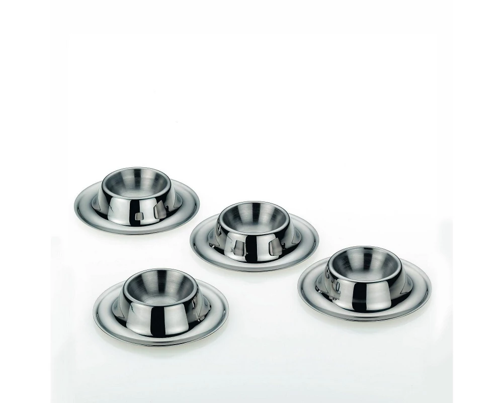 Kela Eierbecher Vision 4 Stück, Silber