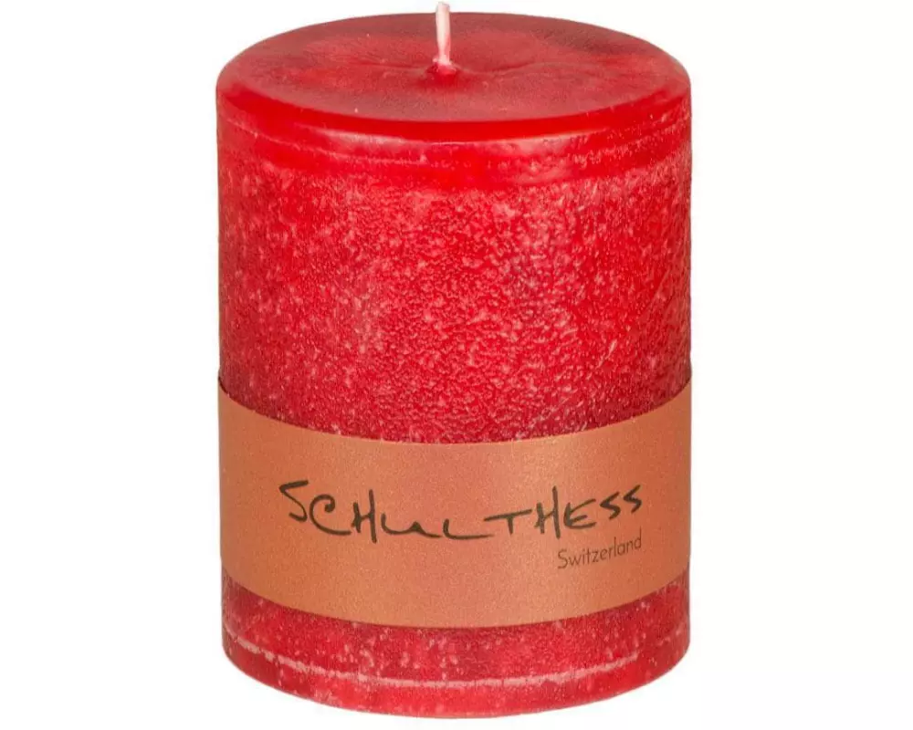 Schulthess Kerzen Kerze Scharlachrot 8 cm