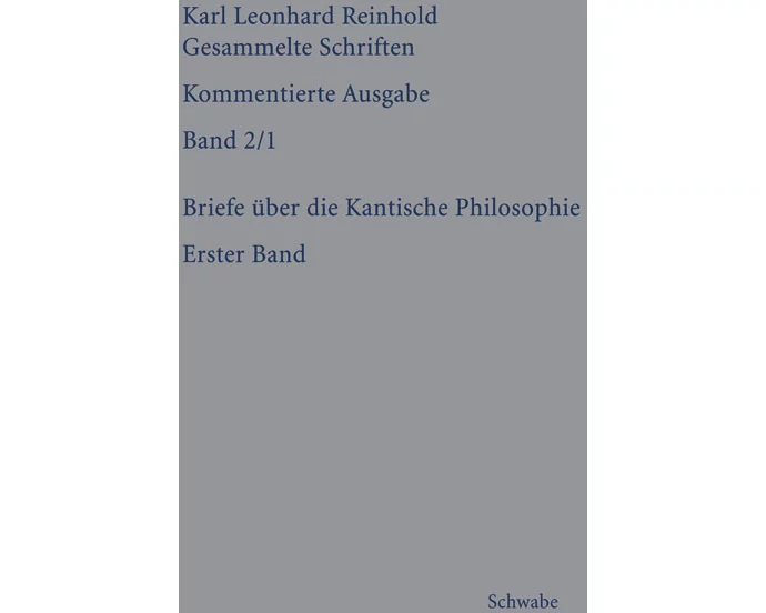 Briefe über die Kantische Philosophie