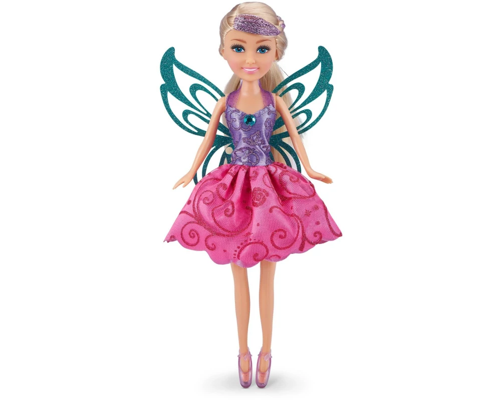 Zuru Sparkle Girlz Puppe Fee Feenprinzessin beweglich mit Flügeln