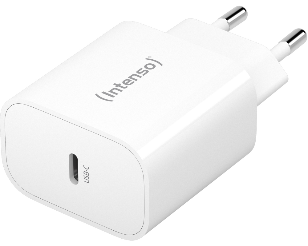 INTENSO Power Adapter W20C Charger 7802012 20W, USB-C, white