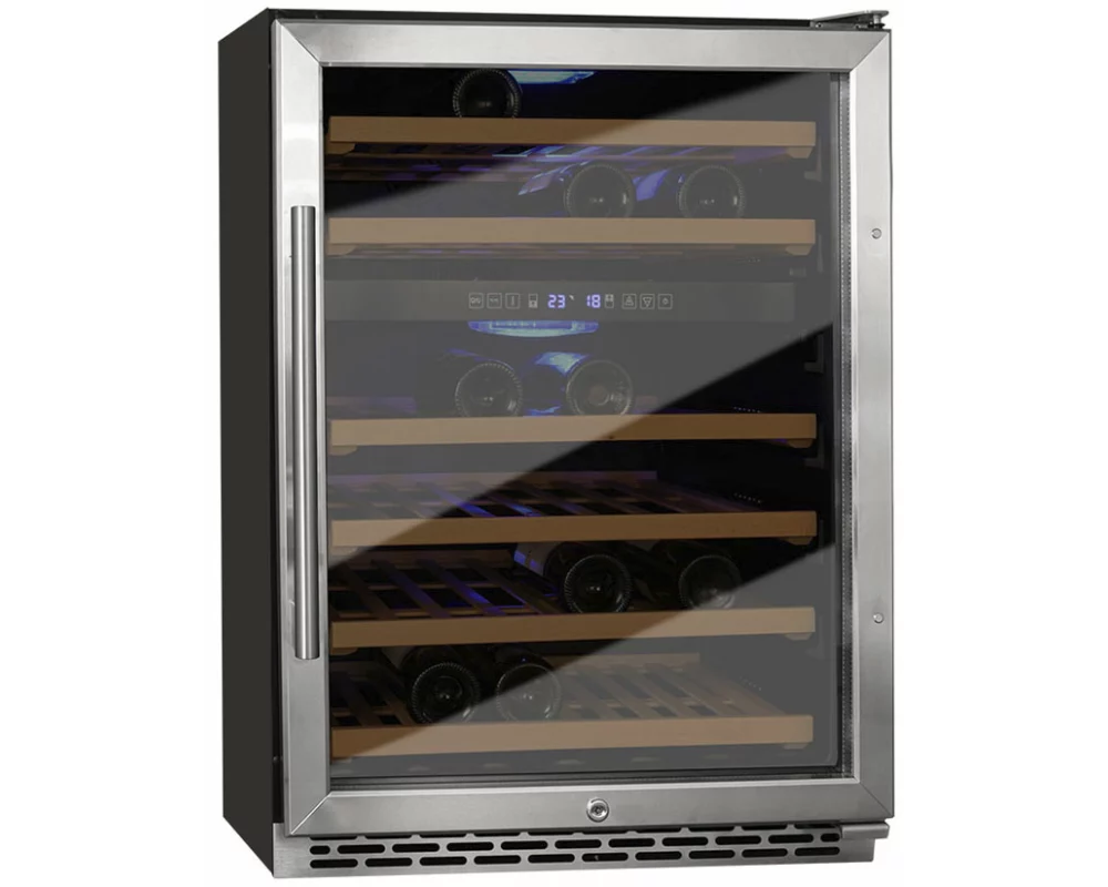 Kibernetik FSP Weinklimaschrank 46 FL Chromstahl