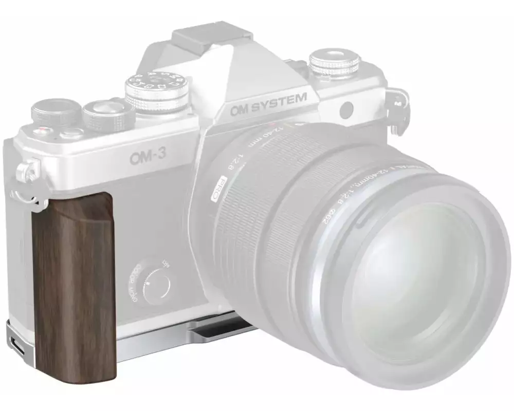 Smallrig L-Griff mit Holzgriff für OM SYSTEM OM-3