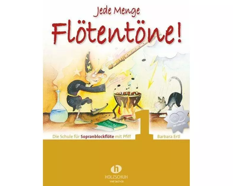 Jede Menge Flötentöne 1 mit 2-CDs