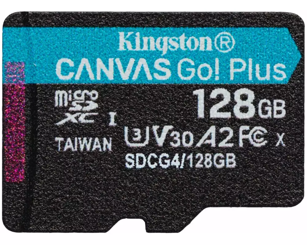 Kingston microSDXC-Karte Canvas Go! Plus 128 GB, ohne Adapter