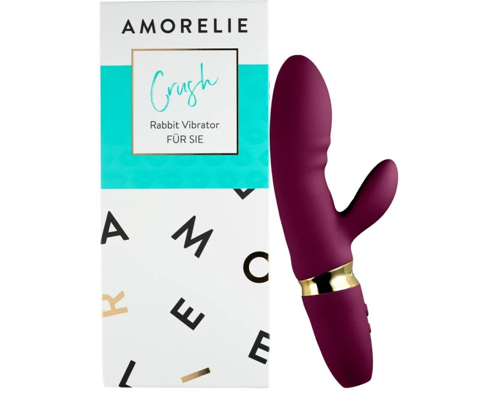Amorelie Rabbit-Vibrator «Crush» Berry