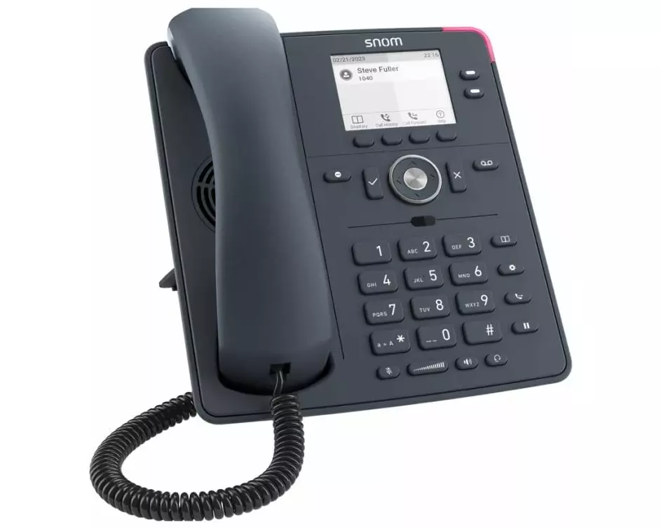 snom Tischtelefon D140 Schwarz
