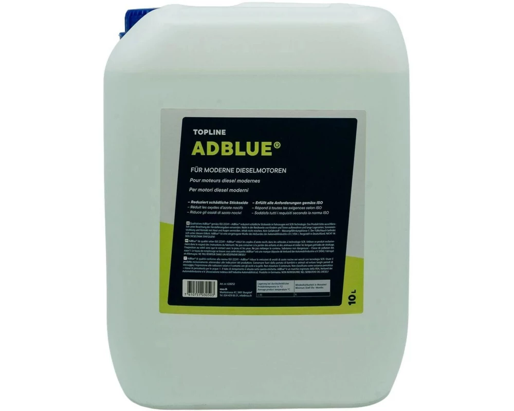 TopLine Additiv Kanister 10 Liter inkl. Ausgiesser