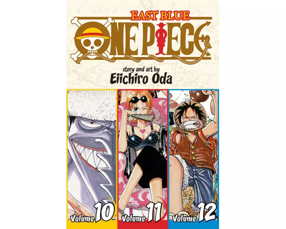 One Piece (3-in-1 Edition), Vol. 4