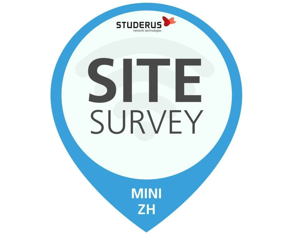 Zyxel Studerus WLAN Site Survey Small ZH bis 2500m2, Ktn. ZH