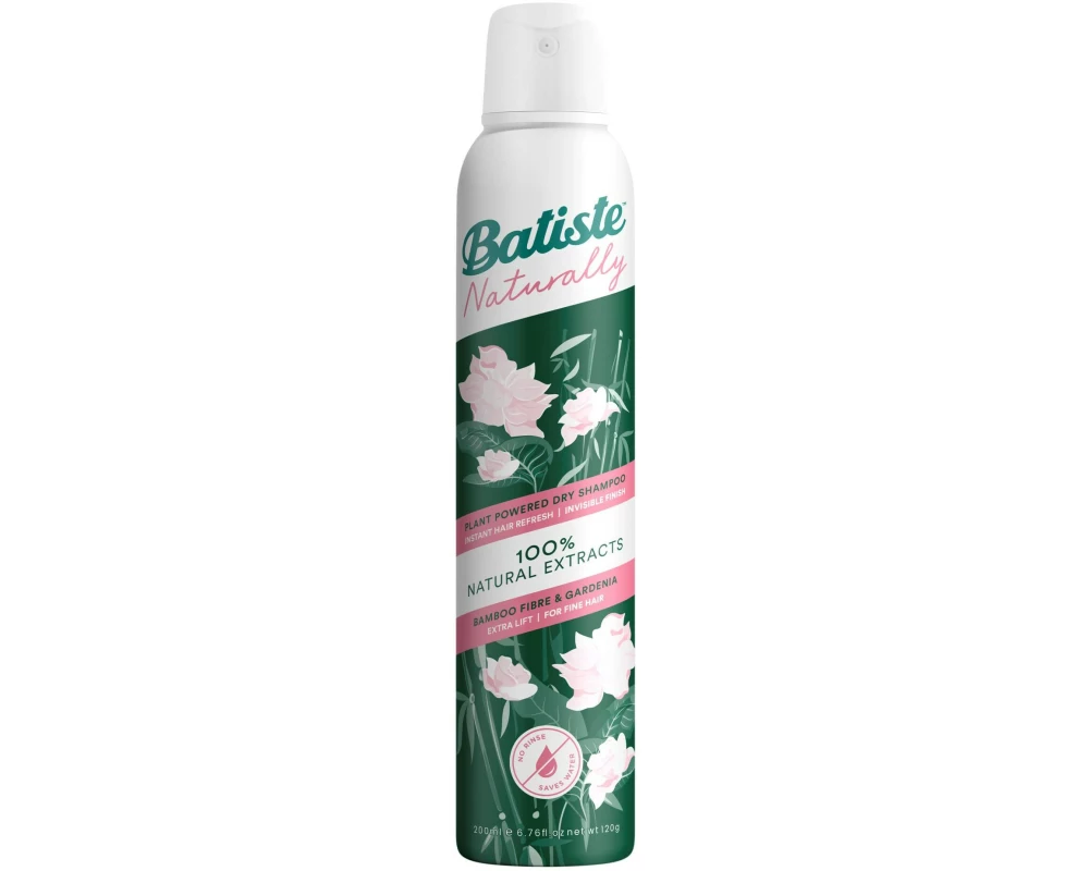 Batiste Trockenshampoo Naturally Bamboo Fibre and Gardena 200 ml