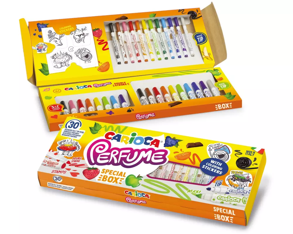 Carioca Fasermaler Perfume Box 30 Stück