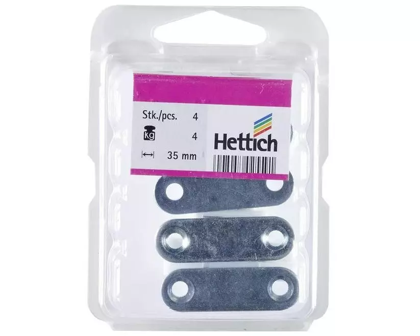 HETTICH Magnetschnäpper 15 x 13 mm Haltekraft 2 kg weiss