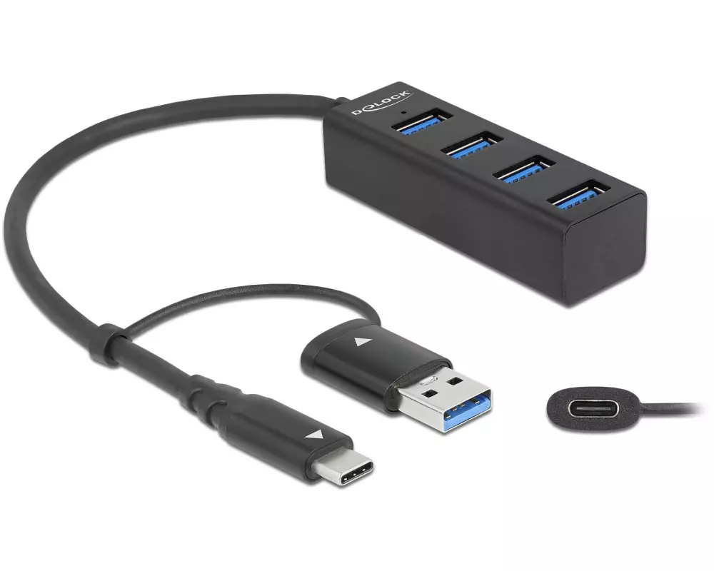 Delock USB-Hub 3.0 Typ-C