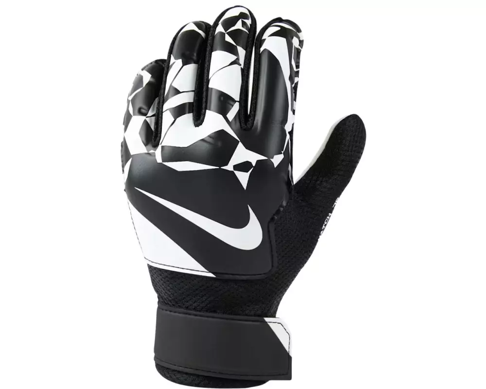 NIKE Torwarthandschuh Match Junior Schwarz/Weiss, 6