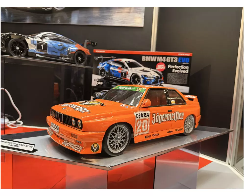 Tamiya Rennwagen BMW M3 Sport EVO Jägermeister Bausatz, 1:10