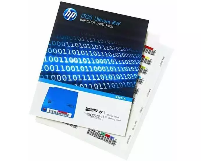 HPE Etiketten LTO-6 Q2013A Strichcode, 100 Pack