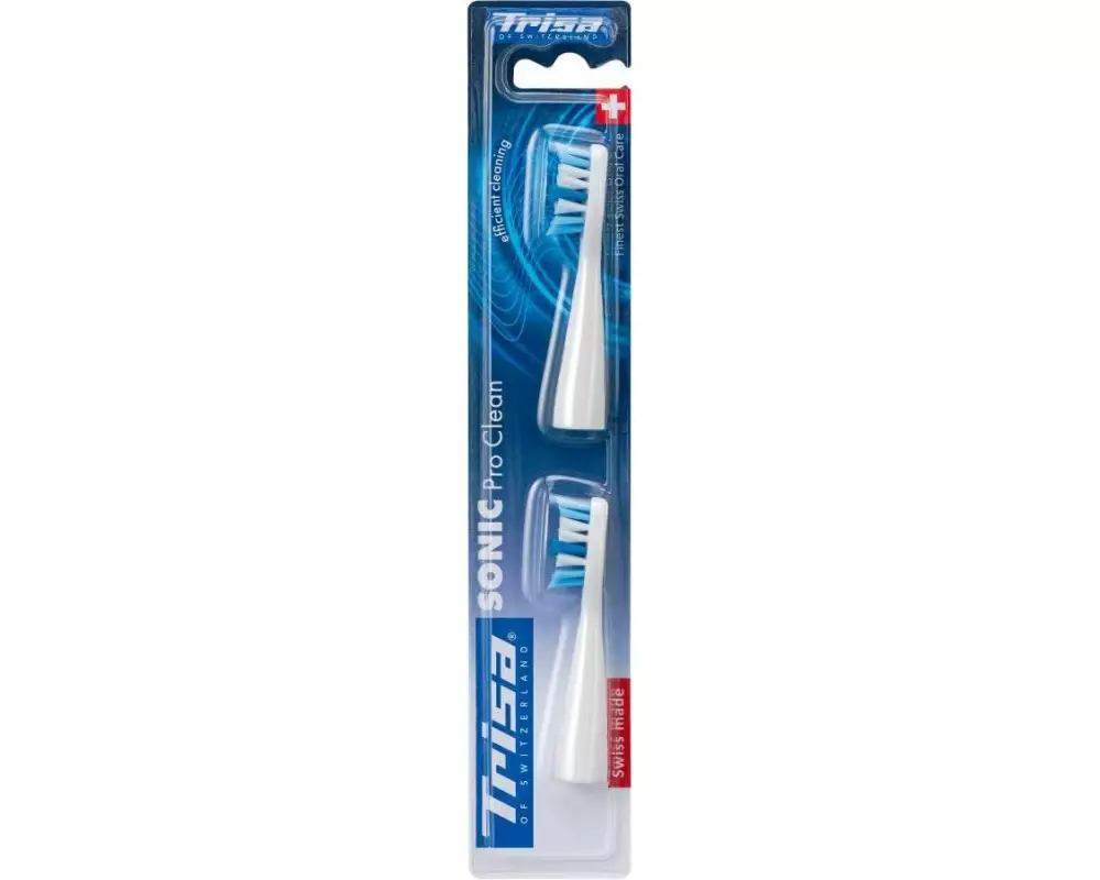 Trisa Zahnbürstenkopf Sonic Pro Clean 2 Stück