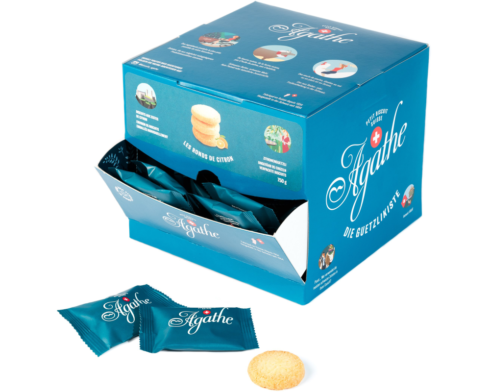 AGATHE Zitronen-Sablés 446 750g, 145 Stk.
