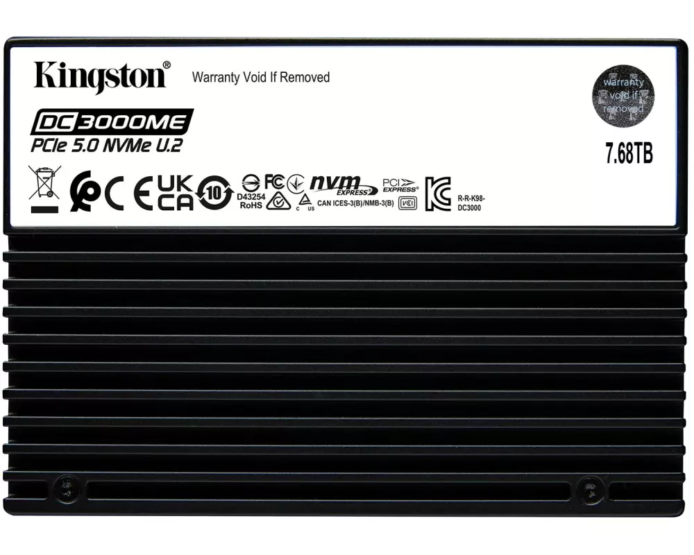 Kingston DC3000ME 7.68 TB Solid State Drive