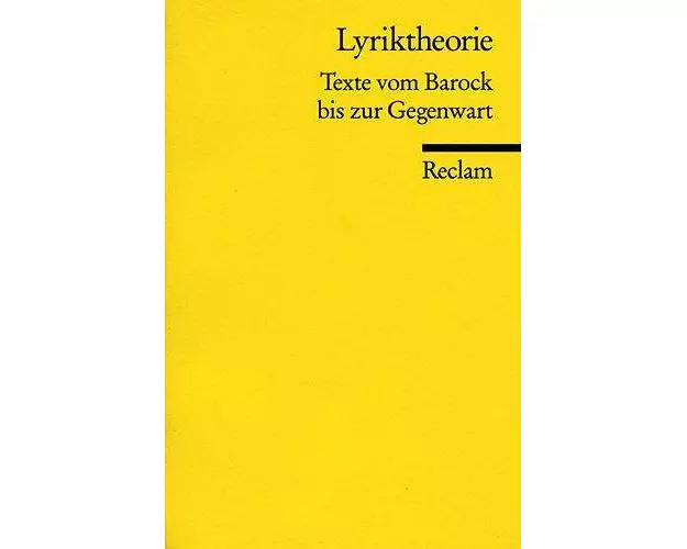 Lyriktheorie