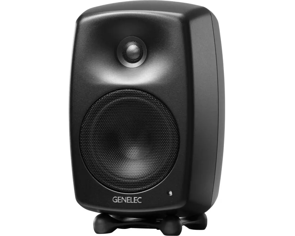 Genelec Regallautsprecher G Three – 50 Watt, Schwarz