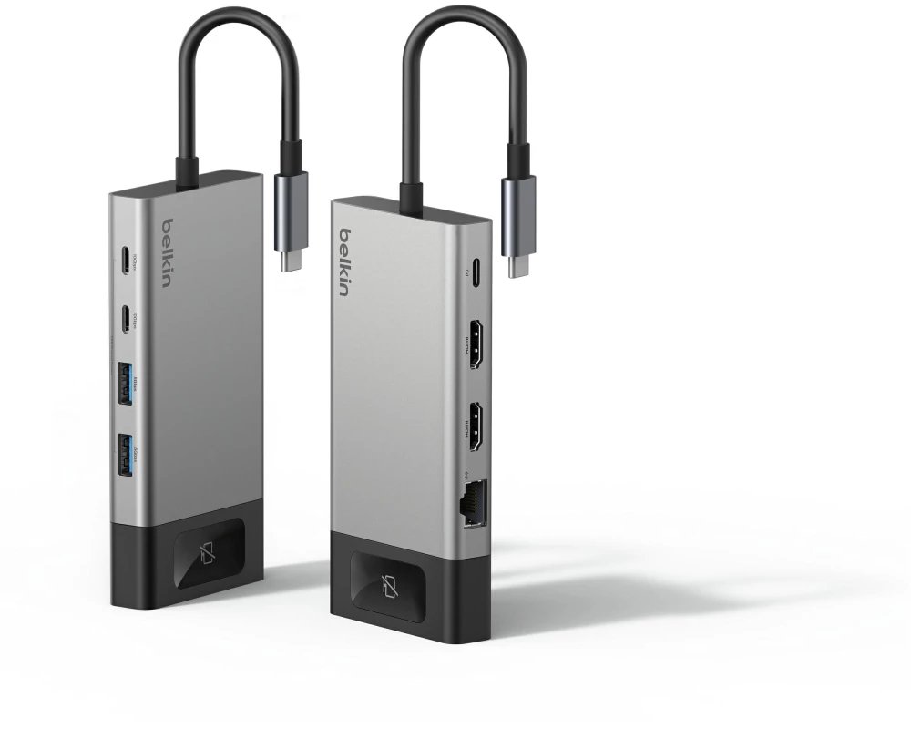 Belkin Hub 8-in-1 USB-C für zwei Bildschirme