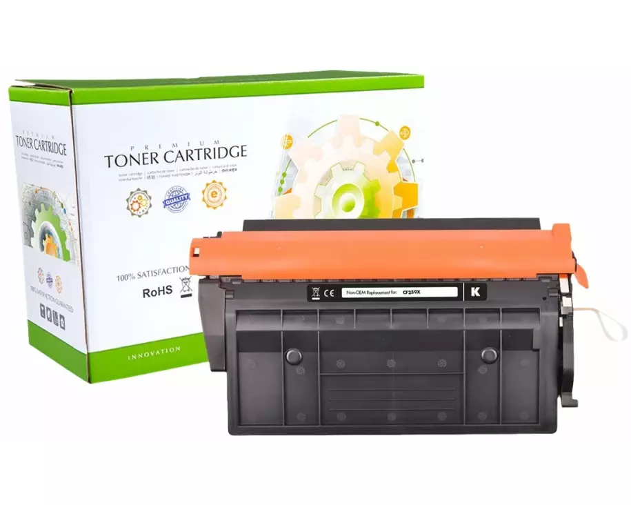STATIC Toner cartridge compatible with HP CF259X black compatible 10.000 pages