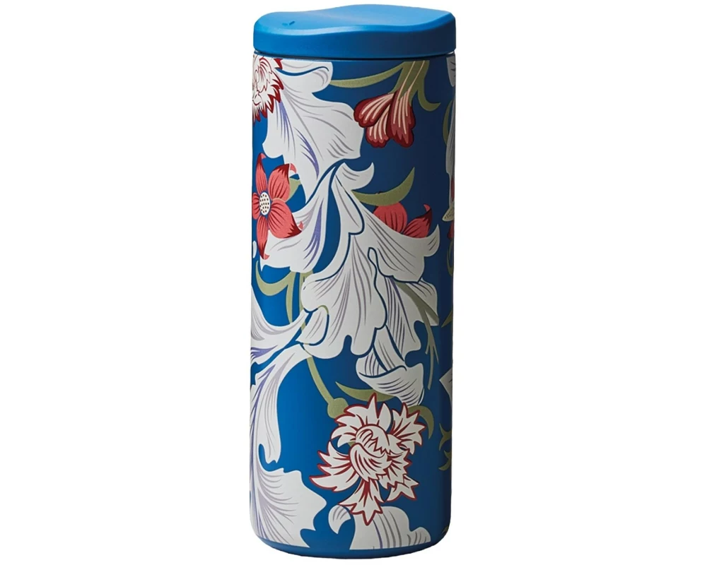 BioLoco Thermobecher Neo-Virginia 350 ml, Blau/Mehrfarbig