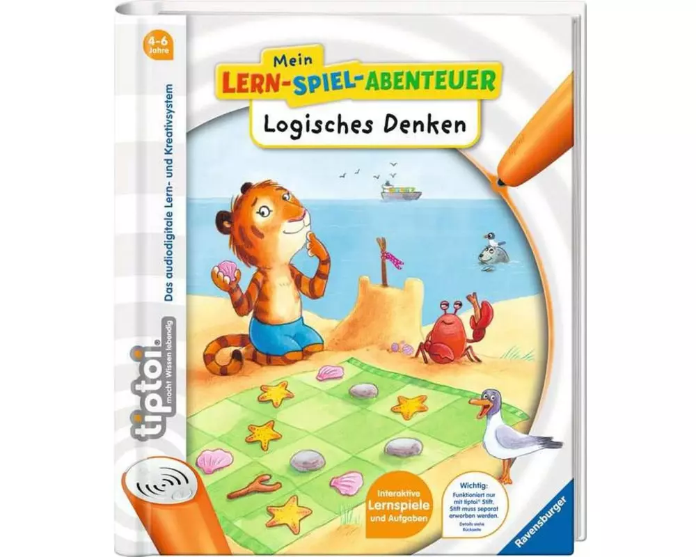 tiptoi Lernbuch Mein Lern-Spiel-Abenteuer: Logisches Denken