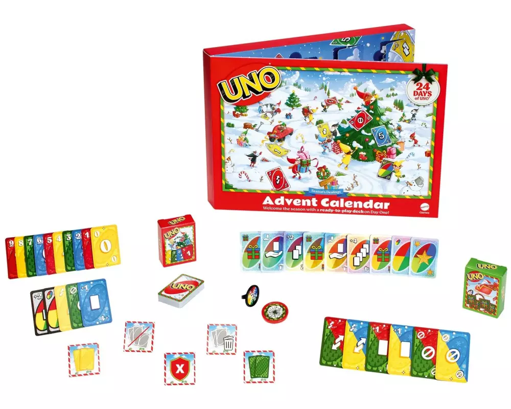 Mattel Spiele Adventskalender UNO 2026