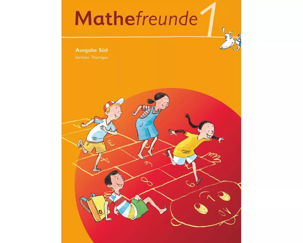 Mathefreunde, Ausgabe Süd 2010 (Sachsen, Thüringen), 1. Schuljahr, Schulbuch mit Kartonbeilagen