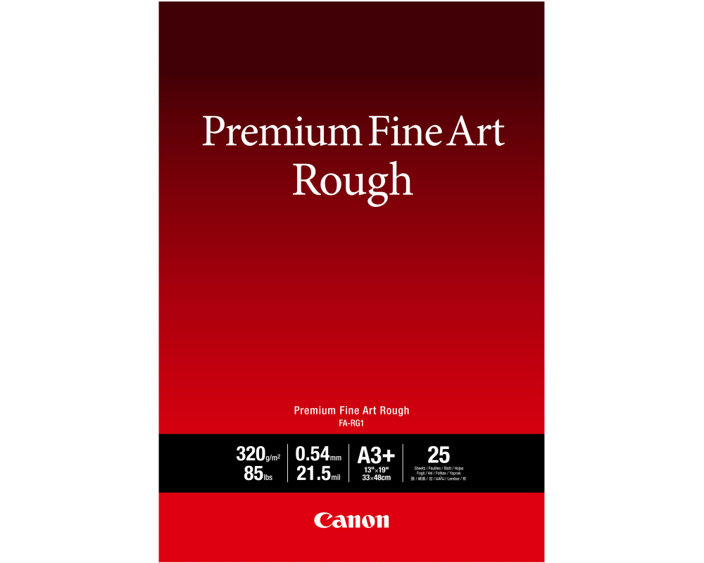 CANON Premium Paper 310g A3+ FASM1A3+ Fine Art Smooth 25 Blatt