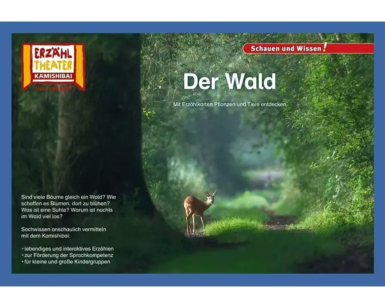 Der Wald / Kamishibai Bildkarten