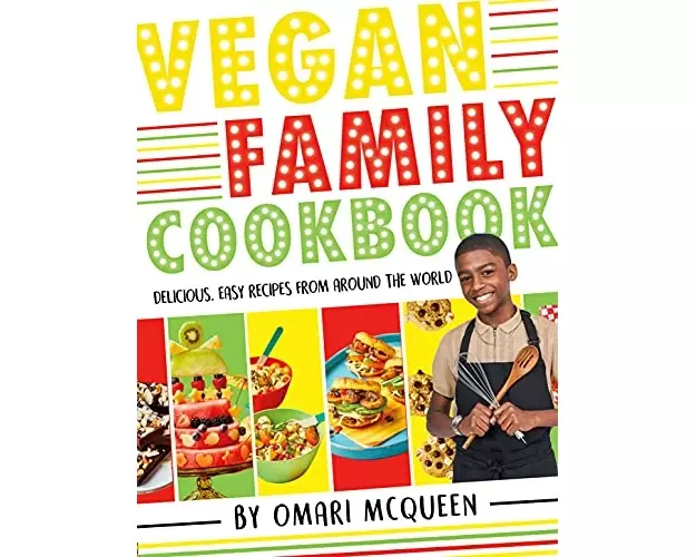 Vegan Family Cookbook - delicious easy recipes from CBBC's Omari McQueen!