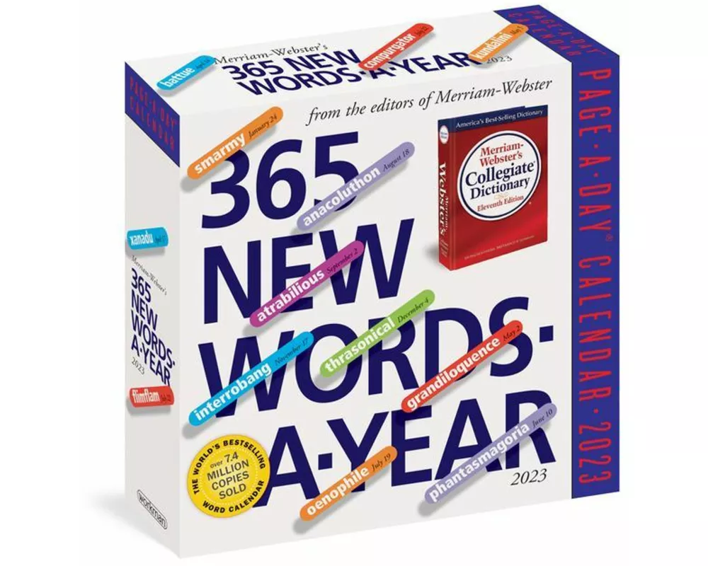 365 New Words-A-Year Page-A-Day Calendar 2023