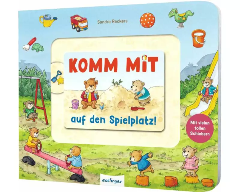 Meine Schiebebahn-Pappe: Komm mit auf den Spielplatz