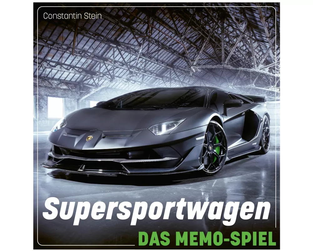 Supersportwagen – Das Memo-Spiel