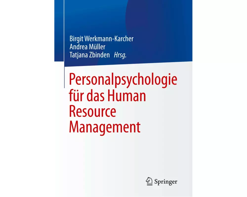 Personalpsychologie für das Human Resource Management