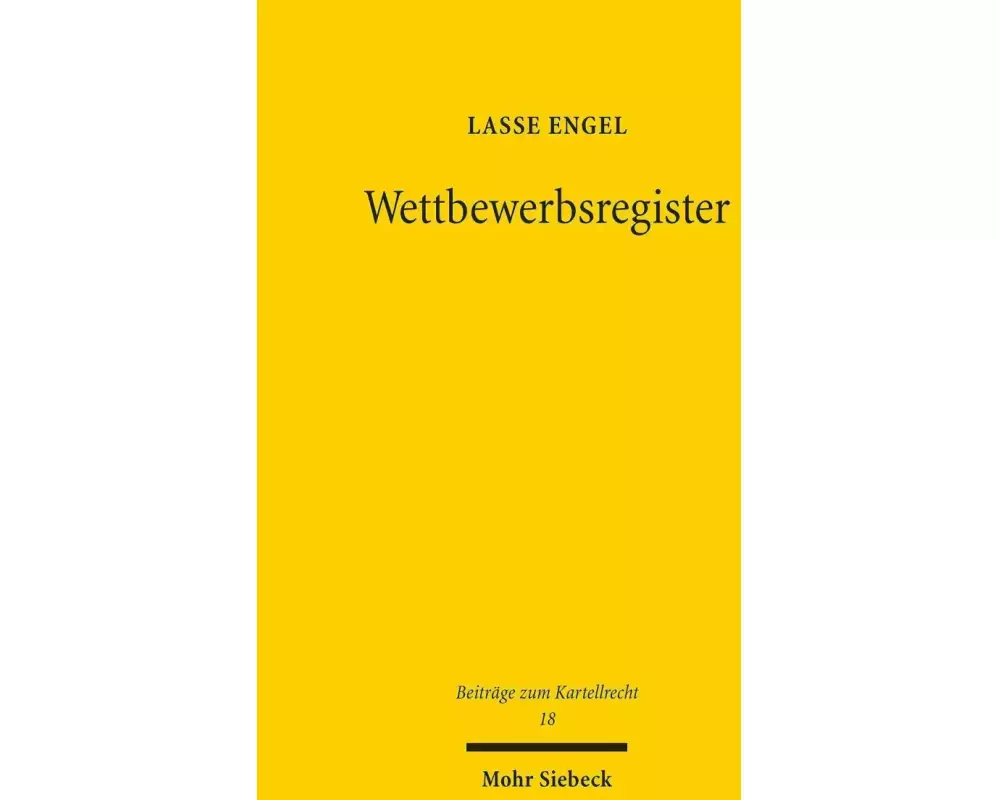 Wettbewerbsregister