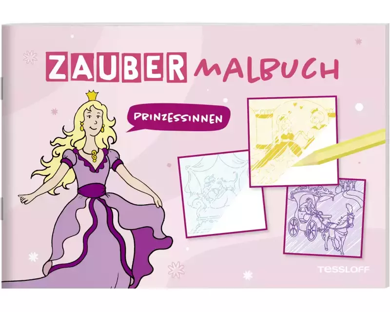 Zaubermalbuch. Prinzessinnen