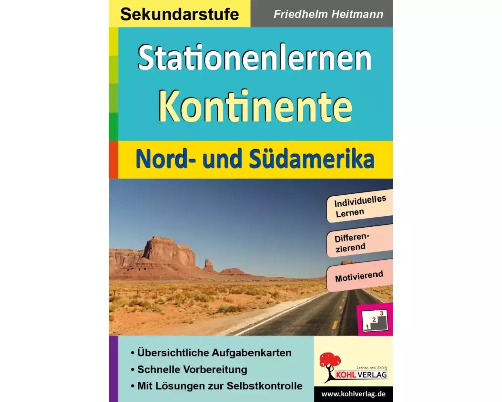 Stationenlernen Kontinente / Nord- und Südamerika
