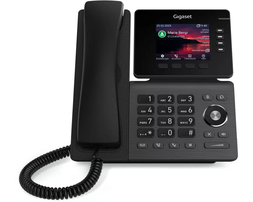 Gigaset Pro Tischtelefon P810 IP PRO Schwarz