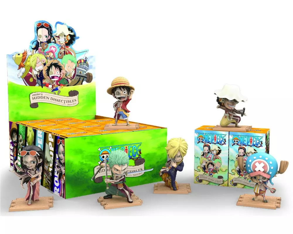Mighty Jaxx Hidden Dissectibles: One Piece Series 1 Vinyl Mehrfarbig 10 cm