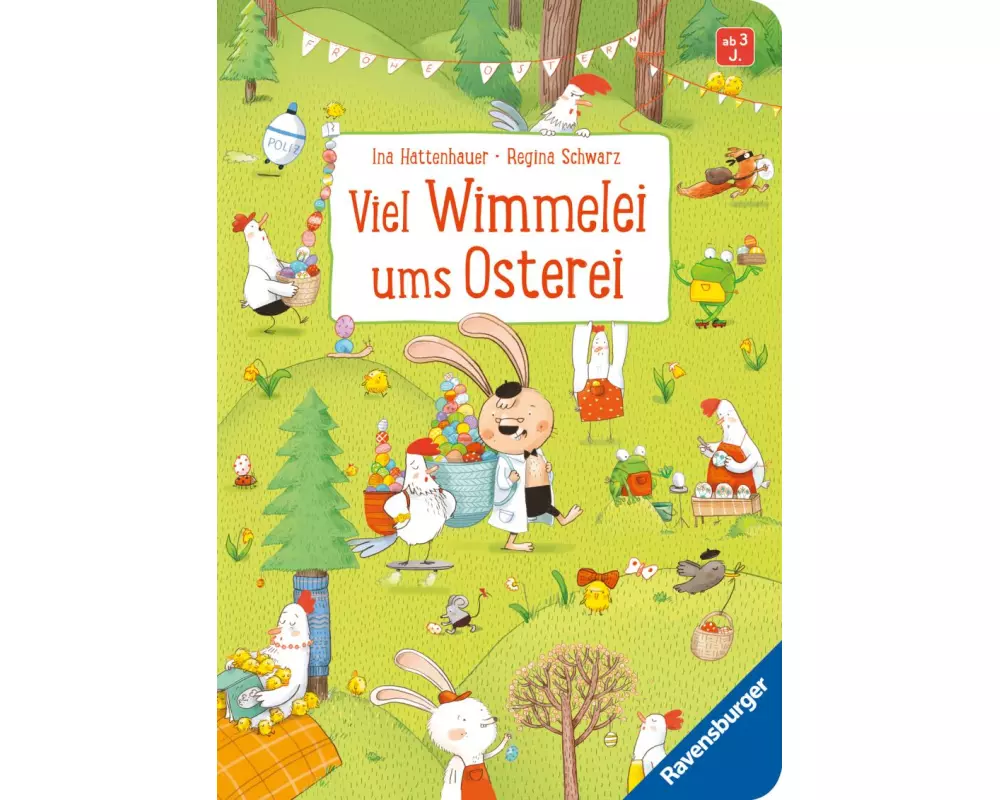 Viel Wimmelei ums Osterei