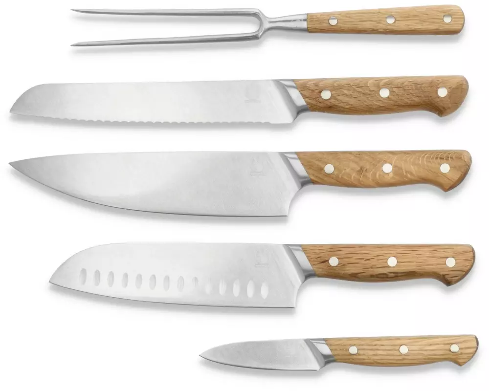 Morsö Messer-Set Foresta 5tlg., Braun