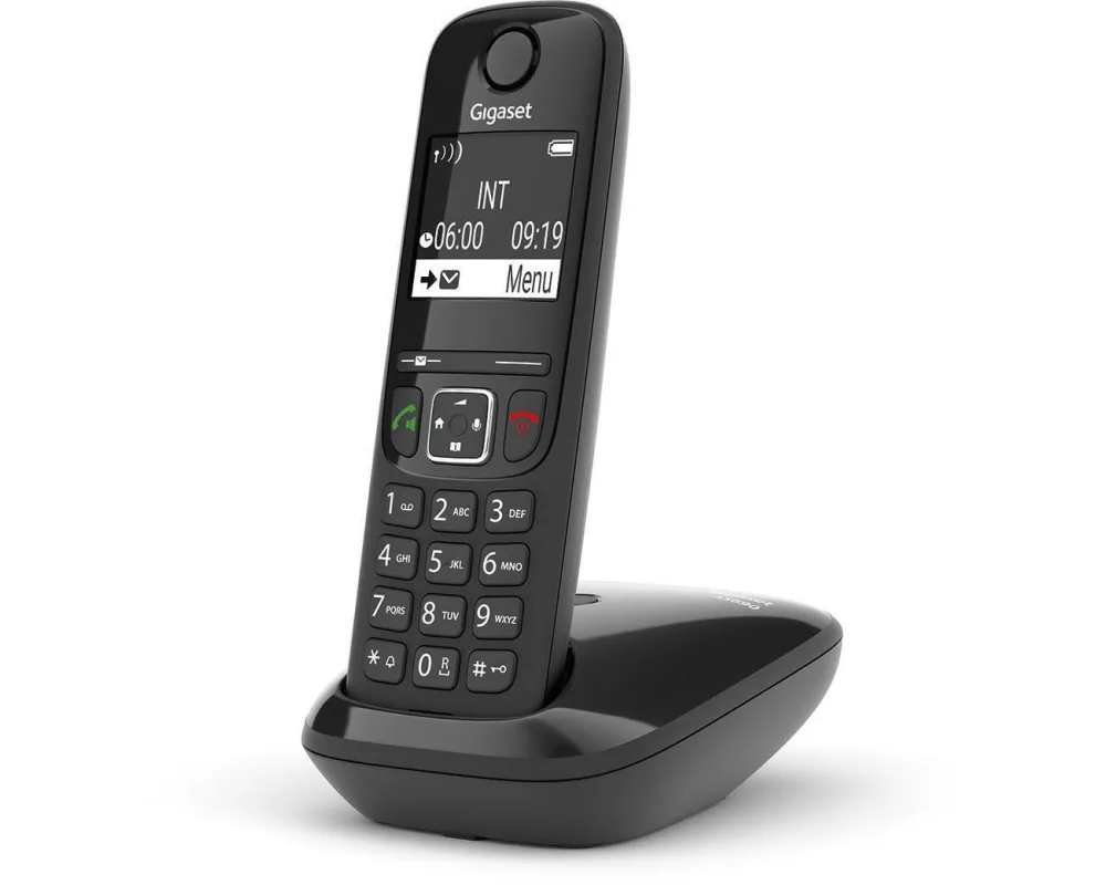 Gigaset Schnurlostelefon AS690 Schwarz