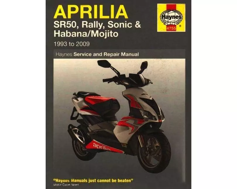 Aprilia SR50, Rally, Sonic & Habana/Mojito Scooters (93 - 09)