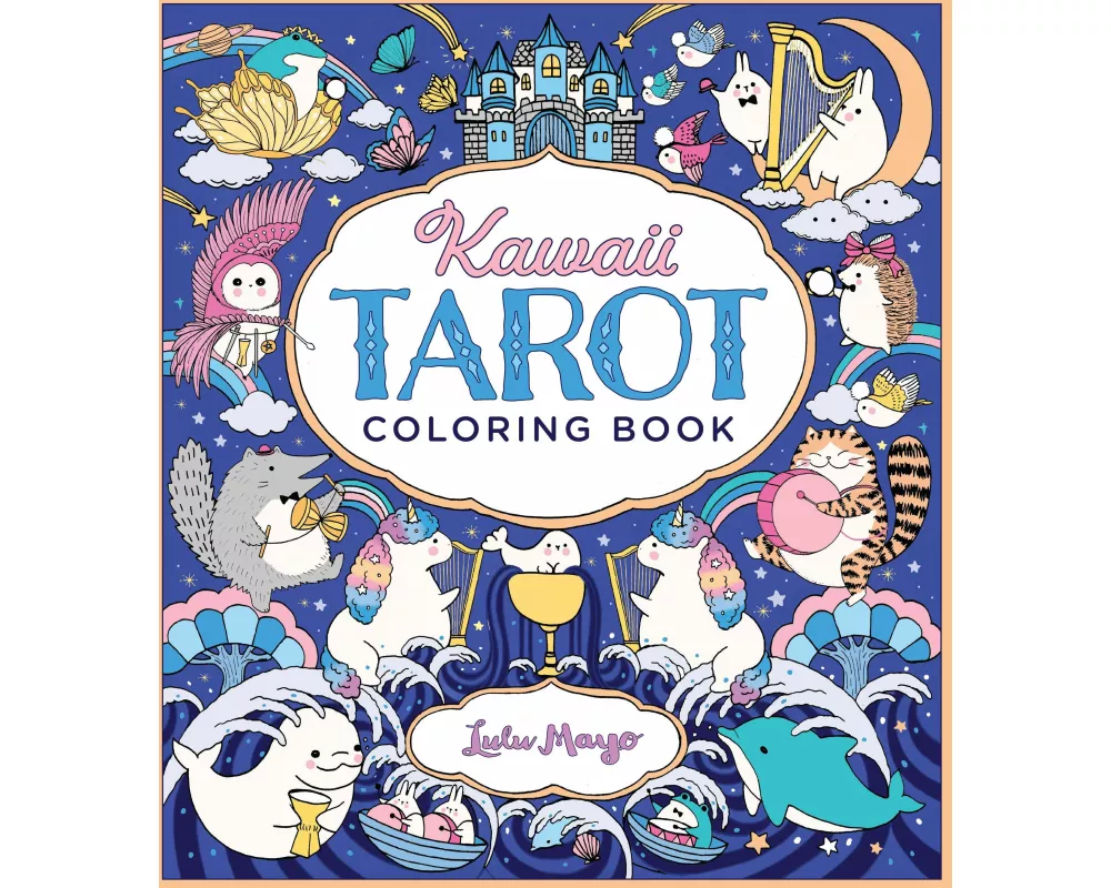 Kawaii Tarot Coloring Book